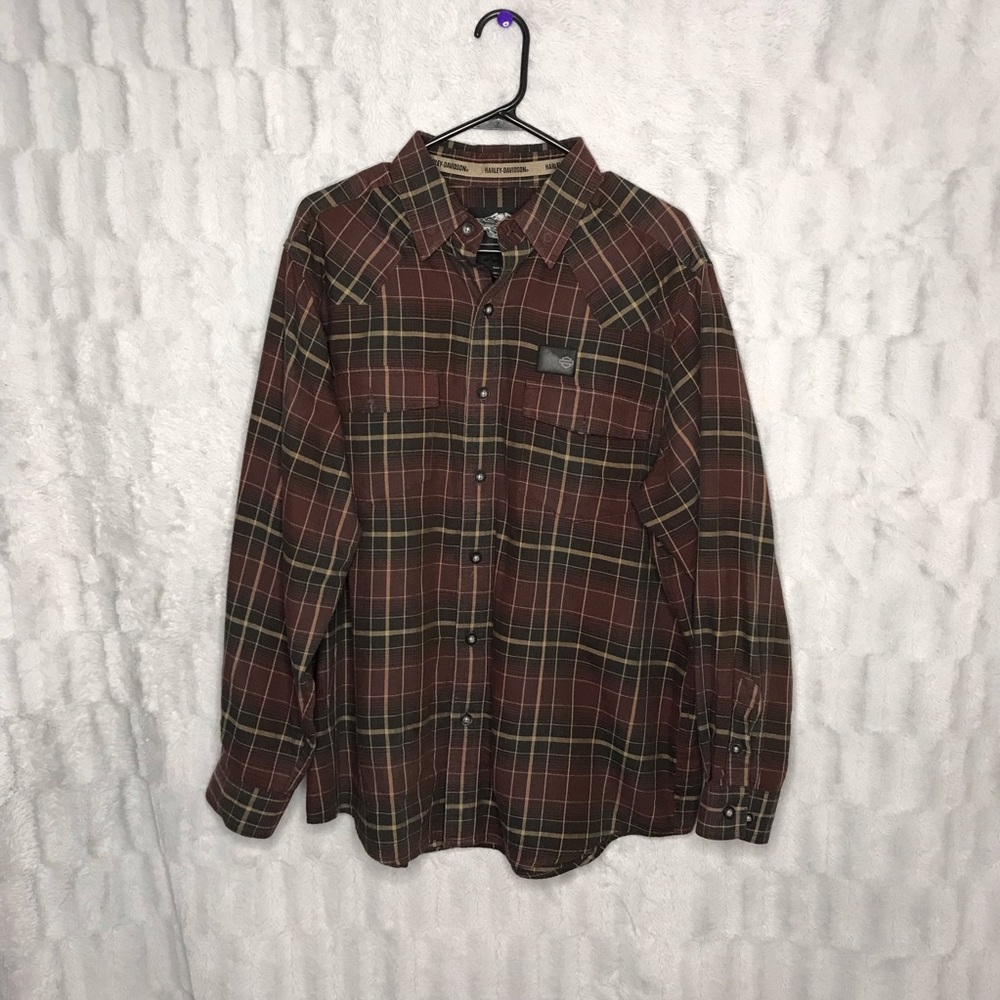 Harley Davidson Men’s Button Down Shirt